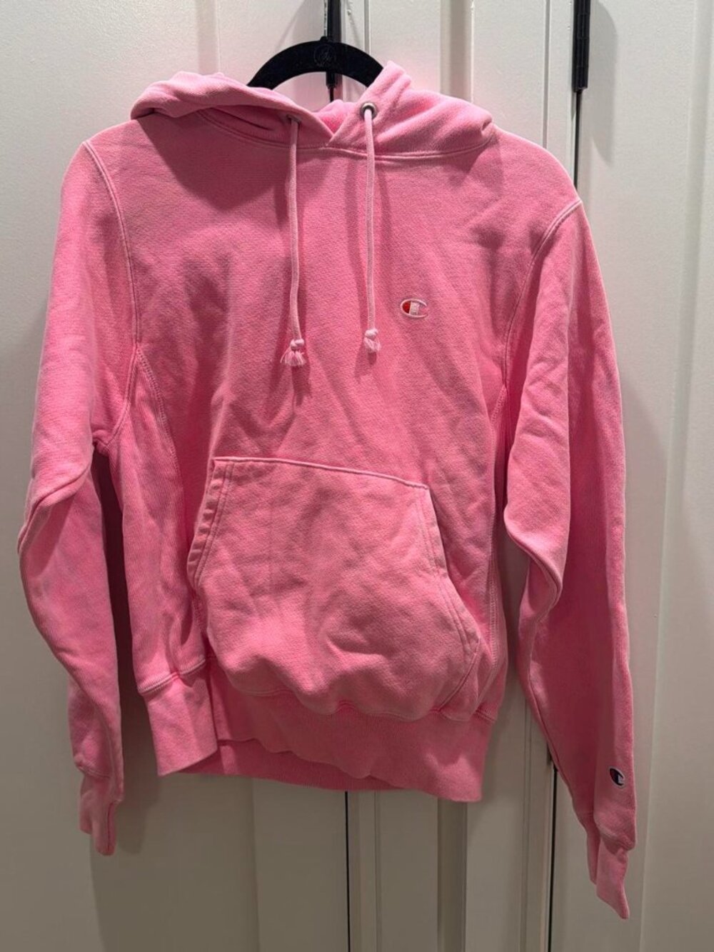 Pink Champion hoodie